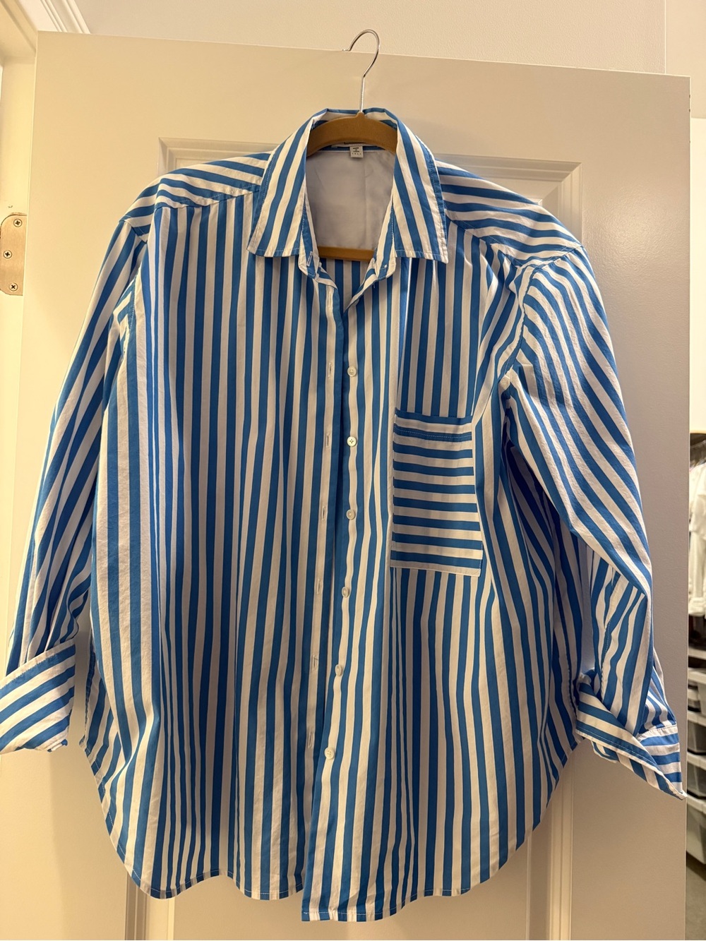 AYR The Deep End XL Athens Striped Button-Down Shirt